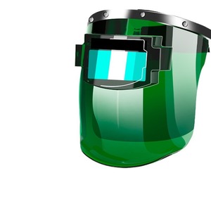 Casque de soudage intégral à obscurcissement automatique en polycarbonate avec bandeau, protection pour soudage électrique, poids léger 60g - Product Image 1