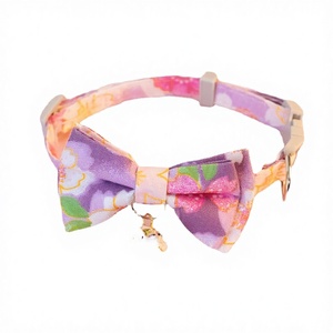 Collar de dibujos animados de moda <span class=keywords><strong>2026</strong></span> para mascotas, para gatos y perros, con lazo de cinta de poliéster acolchado, para perros medianos, para pasear y hacer ejercicio - Product Image 4