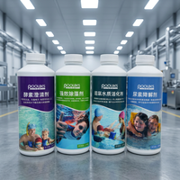 Produits chimiques pour le nettoyage des piscines, floculant pour piscine en gel avec personnalisation et impression gratuites