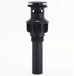 ニッケルブラシ付きポップアップシンク排水オーバーフローモダンデザイン用容器洗面所バニティシンクバスルーム用 - Product Image 3