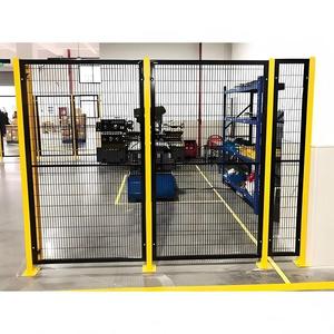 Industrial Safety Fence Welded <b>Wire</b> <b>Mesh</b> Security Barrier Powder Coated Carbon Steel Guard Rail 8ft Waterproof Customized - Product Image 1
