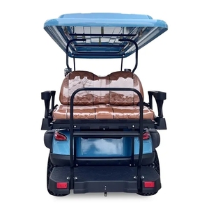 Carrito de Golf de Litio de 6 Plazas de Alta Calidad, Venta Caliente 2025, Velocidad de 30 km/h, Autonomía de 50-70 km, Batería de 60V, Capacidad de Subida del 15-20%, Homologación EEC - Product Image 3