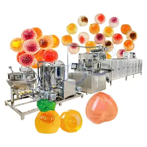 Liquorice Starch Mould Jelly Soft Candy Production Line Large Capacity Gelatin Pectin Candy Machine
