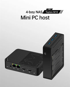 Mini PC Topton con 4 Bahías NAS, Intel N150, 4 Ranuras para SSD M.2 NVMe, 12 GB de RAM DDR5, 64 GB de EMMC, 2 Puertos LAN de 2.5G i226-V, 3x4K UHD, Firewall, WiFi6 - Product Image 5