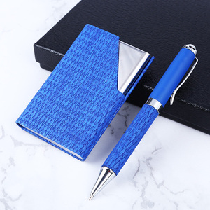 TTX Bộ Quà Tặng Giáng Sinh Sang Trọng Cho Nam Hộp Đựng Danh Thiếp Bút Kim Loại 2 Trong 1 - Product Image 4