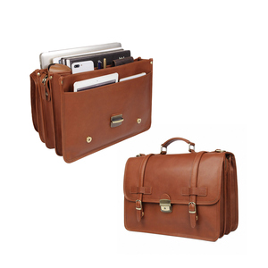 Venta al por mayor de negocios a prueba de agua Laptop Bag cuero mujeres maletín abogado accesorios Laptop maletín - Product Image 2