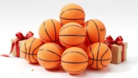 Ballons de basket-ball miniatures d'intérieur pour enfants Franklin Sports - Matériel PU - Pack de 3 - Approuvé pour les slam-dunks - Ballons de remplacement d'intérieur