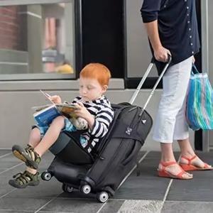 Valise de voyage portable pour enfants, étanche, avec siège intégré, vente en gros d'usine BSCI - Product Image 3
