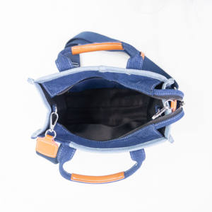 HONOUR ME primavera ed estate borsa Tote in <span class=keywords><strong>jeans</strong></span> Design Denim borsa a tracolla moda borsa personalizzata da donna Tote Bag - Product Image 5