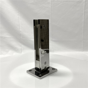 Stainless <strong>Steel</strong> Balcony <strong>Railing</strong> <strong>Stair</strong> Handrail Glass Balustrade Fittings - Product Image 2