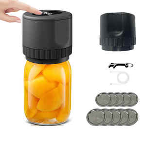 Scelleuse sous vide de pot de maçon électrique d'économiseur de nourriture Scelleuse sous vide <span class=keywords><strong>sans</strong></span> <span class=keywords><strong>fil</strong></span> pour le stockage des aliments - Product Image 1