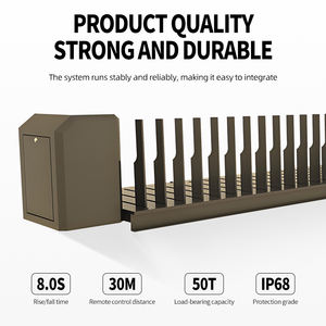 A3 in acciaio elettrico telecomando blocco stradale recinzione barricata di traffico barriera di parcheggio - Product Image 3