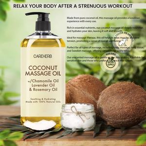 Aceites Esenciales Naturales Hidratantes y Calmantes para Masajes Corporales Profundos, Aceite de Coco Puro para el Brillo de la Piel - Product Image 2