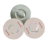 Sceau d'induction en feuille d'aluminium avec languette de traction pour bouteilles et bocaux, joint thermoscellable à ouverture facile, imprimé sur mesure