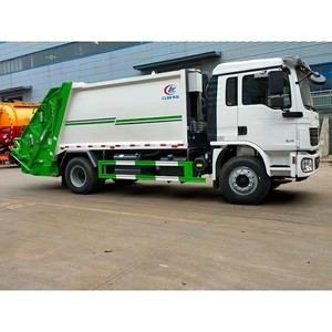 Camion à ordures compacteur Shacman personnalisable 4x2 12-19CBM à vendre - Product Image 4