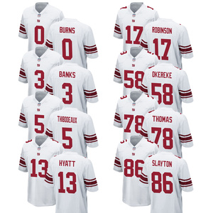 Maillots de football américain personnalisés blancs 2026 – Tenues de sport brodées et cousues pour jeunes avec logos - Product Image 1