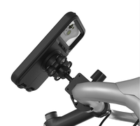 Support de téléphone pour moto imperméable, écran tactile, fixation sur guidon, étui pour téléphone portable
