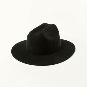 Sombreros Fedora de Fieltro de Pelo Sintético de Color Sólido de Alta Calidad al por Mayor - Product Image 4