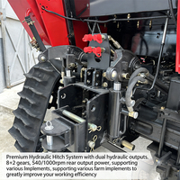 Tracteur à chenilles 120 CV à prix d'usine, machine agricole avec cabine de luxe, grand espace et chenilles en caoutchouc épaissies et élargies