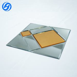 แผ่นกระจกโมเสคทรงเรขาคณิต HUAJINDE ผิวกระจกฝ้า กันน้ำ เป็นมิตรกับสิ่งแวดล้อม ตกแต่งผนังสไตล์โมเดิร์น ใช้เป็นฉาก<span class=keywords><strong>กั้น</strong></span><span class=keywords><strong>ห้อง</strong></span> - Product Image 3