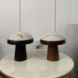 Creative <b>Table</b> Lamp Solid Wood E27 LED Push Button Switch For Living Room Study Bedroom <b>Bedside</b> - Product Image 2