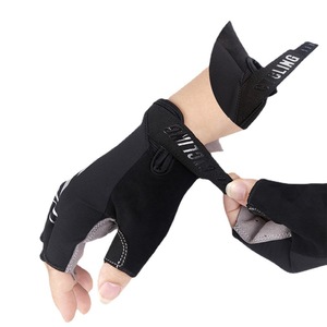 Gants de cyclisme légers d'été à demi-doigts pour sports de plein air, absorption des chocs, antidérapants, respirants, équipement de vélo pour hommes et femmes - Product Image 2