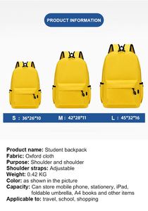 Factory OEM ODM Custom Logo Back <b>Packs</b> School Travelling <b>Bag</b> Cartoon Printed Backpacks for Back to School Backpack - Product Image 6