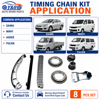 Kit Rantai Timing DA471Q Baru untuk Hafei Saima Minyi Changhe Freda 1.3L Mesin Mini Van, Suku Cadang Pengganti Perbaikan Total, Garansi Dua Belas Bulan
