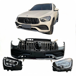 Para <span class=keywords><strong>Mercedes</strong></span>-Benz <span class=keywords><strong>GLC</strong></span> W253 Glc300, Parachoques Delantero de Plástico Usado de Alta Calidad, Cubierta de Carrocería, Radiador, Faro Grande, Enroscable - Product Image 1