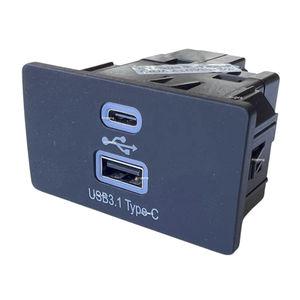 Module d'interface multimédia double USB pour mise à niveau CarPlay sans fil automatique pour <span class=keywords><strong>Ford</strong></span> F150 Explorer Edge Lincoln Accessoires Sync 3.4 - Product Image 1