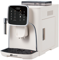 Cafetera Automática Anbolife Bean to Cup, Espresso, 19 Bares, Bomba Italiana, Espresso Americano, Agua Caliente, Espumador de Leche, 1.8L, OEM