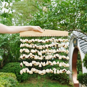 Natural Nut Shell Wind <b>Chime</b> <b>Bell</b> Wall Hanging Decor Home Ornament Healing Instrument for Yoga Meditation - Product Image 5