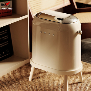 Cubo de Basura de Plástico para el Hogar Xinhang <span class=keywords><strong>Newlife</strong></span> Style, Cubo de Basura de Plástico con Tapa, Cubo de Basura de Plástico Innovador de Estilo Lujoso - Product Image 2
