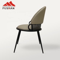 Vente en gros de meubles commerciaux table à manger chaise café stand chaise rembourrée en cuir PU hôtel chaises confortables pour restaurant
