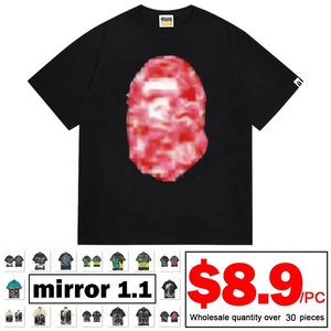 Camiseta Oversize de Estilo Urbano para Hombre <span class=keywords><strong>BA</strong></span>, 100% Algodón, Antiarrugas, Manga Corta, Proveedor Mayorista - Product Image 1