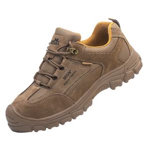 Chaussures <span class=keywords><strong>de</strong></span> <span class=keywords><strong>sécurité</strong></span> transfrontalières pour femmes et hommes, anti-écrasement, anti-perforation, antistatiques, avec empeigne en maille, embout en acier, montantes, pour le travail - Product Image 1