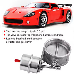 JTLD - Silenciador de Escape Universal de Alto Rendimiento para Automóvil, de Acero Inoxidable, con Válvula de Vacío, Acabado Pulido Espejo, Lámina de Acero de 1.5 mm - Product Image 5