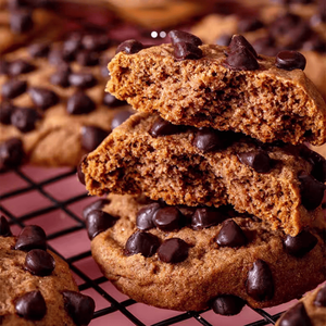 Cookies Wholesale Thick Alcohol Silky Smooth 260g Crispy Customization Supported <strong>Chocolate</strong> Chip Cookies for Travel - Product Image 1