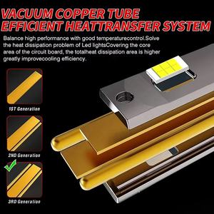 Venta caliente CLL5 Led faro Bulb180W 20000LM alta potencia H1 H4 H7 9005 9006 Canbus H11 LED para coche camión motocicletas IP68 - Product Image 4