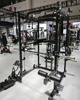 CooSport Fitness – Équipement de musculation professionnel complet avec machine Smith et rack à squats métallique pour l'entraînement des triceps