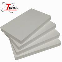 TOME GRANDE taille 5 * 10ft feuilles de plastique 0.5 densité panneau de mousse pvc haute qualité bon prix armoire matières premières