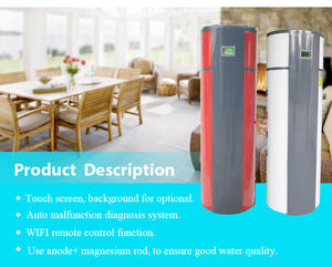 All One 100-400L Outdoor Thermodynamic Solar Monoblock All Electric Air Source Heat Pump Certified CE for Bathroom Hot Water - Product Image 6