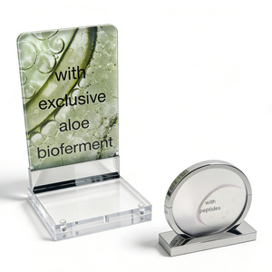 Exhibidor de Acrílico Ecológico y Sencillo Personalizado para Productos de Cuidado de la Piel para Tiendas de Belleza - Product Image 6