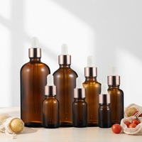Flacon compte-gouttes en verre vide Oshow 15ml 20ml 30ml 50ml 100ml pour huile essentielle, sérum visage, crème de soin, emballage cosmétique personnalisé