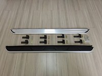 Marchepieds latéraux en aluminium sans perçage pour VW Tiguan L Allspace 2017-2025