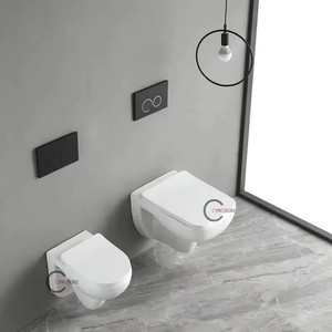 สุขภัณฑ์เซรามิกแบบแขวนผนังสำหรับห้องน้ำ ขายส่ง - Product Image 2
