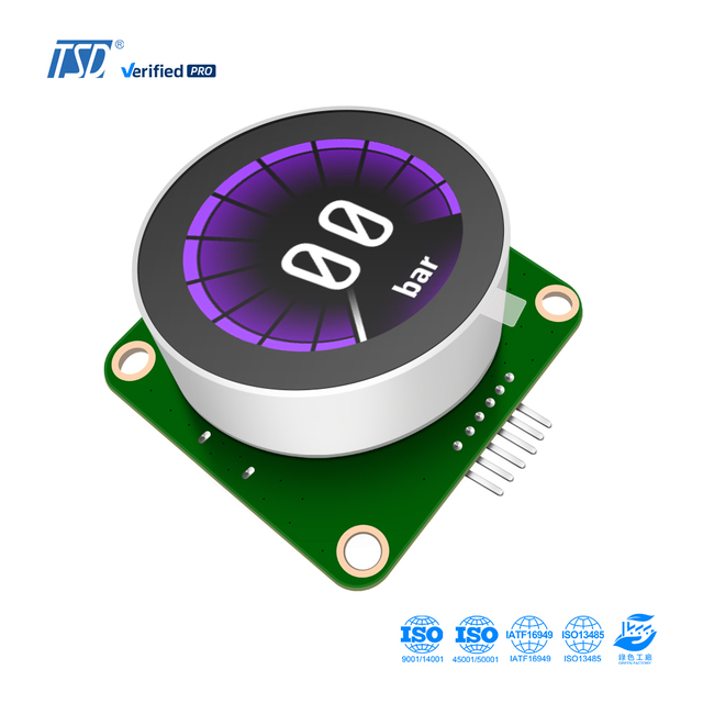 1.3 Inch 240*240 IPS Small Round Knob Display STM32C091 Circular Rotary Knob Hmi UART Smart Switch Tft Lcd Display Modules