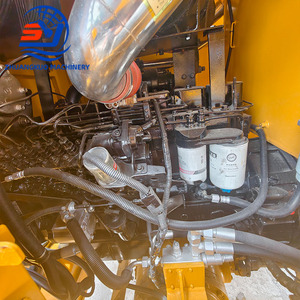 Cheap Price Liugong 4215D Motor Grader <b>Used</b> Liugong 4215 Grader for <b>Road</b> with Double Drum <b>Roller</b> Essential Engine Pump Core - Product Image 6