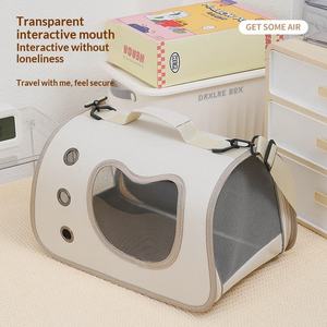 Sac de transport pour animaux de compagnie Petop, Oxford Premium, grande capacité, respirant, pour chiens et chats de petite et moyenne taille, voyages, promenades - Product Image 2