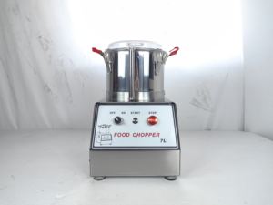 Cortadora de Verduras Eléctrica de Acero Inoxidable de 10L para Mostrador, Ideal para Hoteles y Restaurantes - Product Image 3